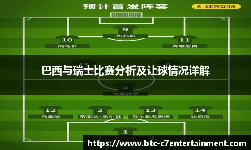 巴西与瑞士比赛分析及让球情况详解